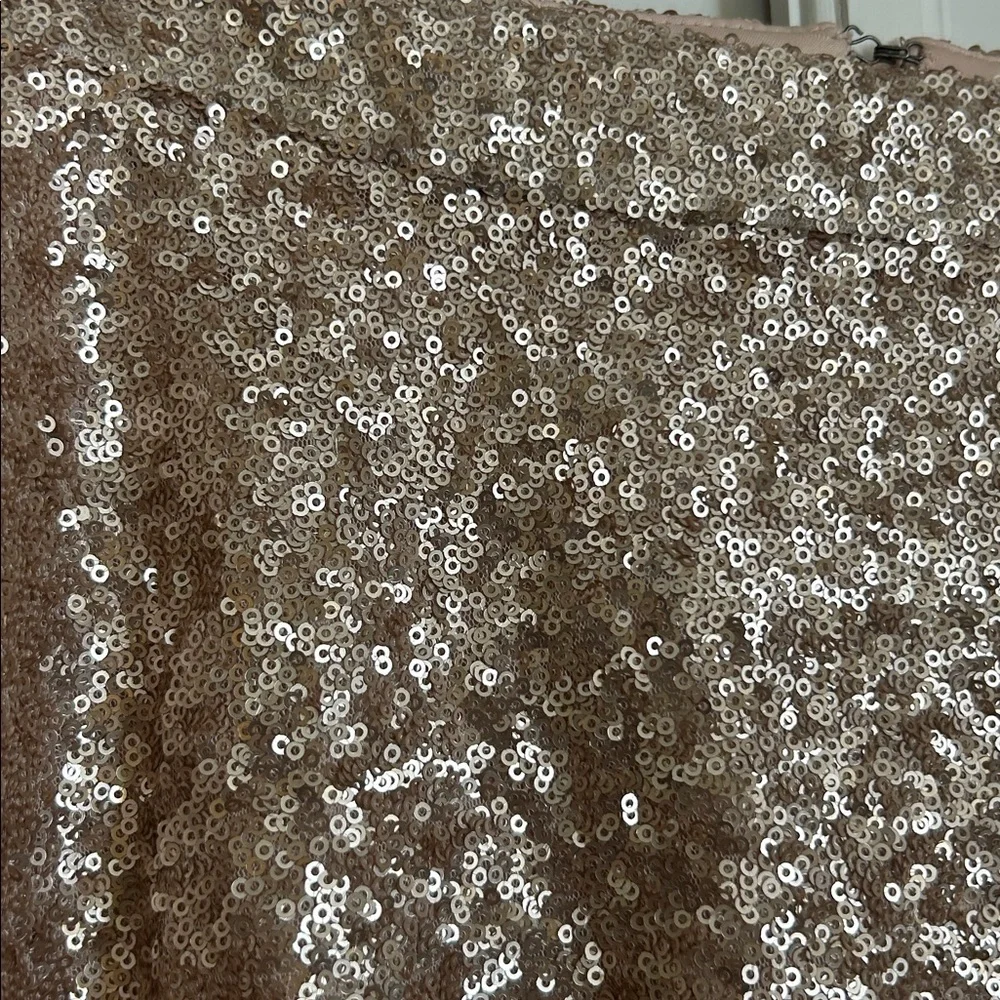 Sequin Mini Skater Skirt - M - Picture 3 of 6